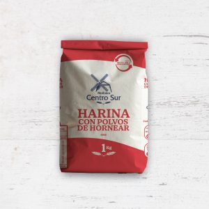bolsa harina con polvos de hornear molinera centro sur