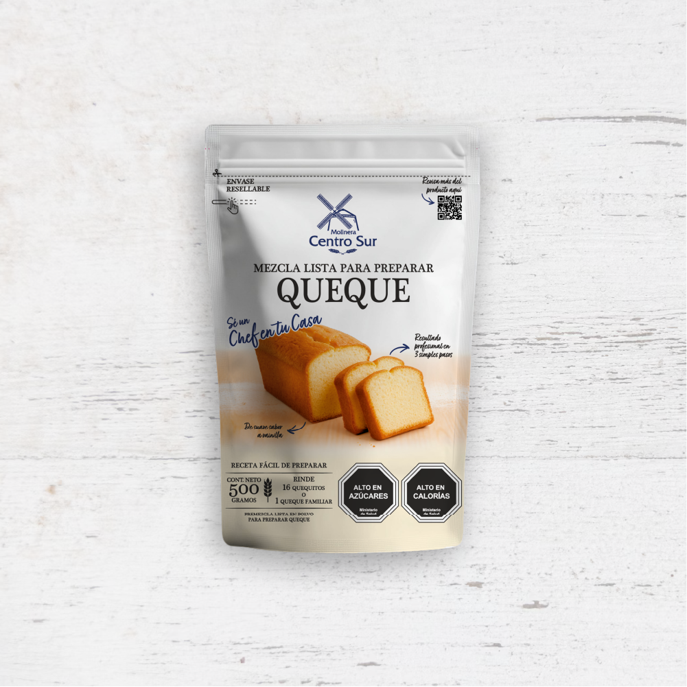 queque qr Mezcla Lista para Preparar Queque - Imagen 1